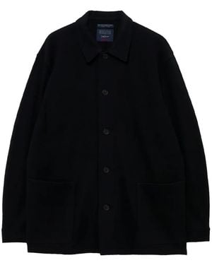 Yohji Yamamoto Giacca Con Tasche Applicate - Nero
