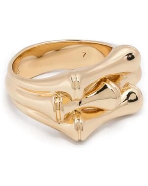 Eddie Borgo Bambu Signet Ring - Natur