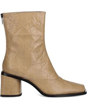 KENZO 75Mm Kimi Square-Toe Boots - Brown