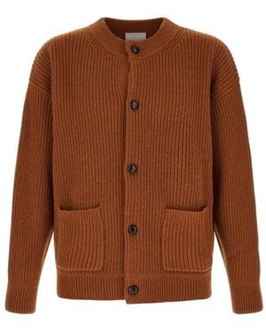 Isabel Marant Mael Ribbed-Knit Cardigan - Brown