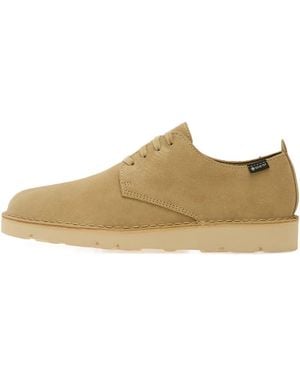 Clarks Desert London lace-up derby shoes - Marrón