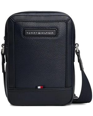 Tommy Hilfiger Mini Reporter Messenger Bag - Blue