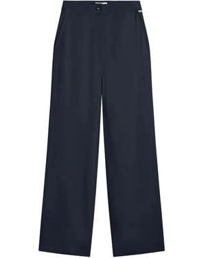 Ecoalf Pantaloni Con Bottoni - Blu