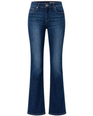 Fracomina Push-Up Effect Bootcut Jeans - Blue