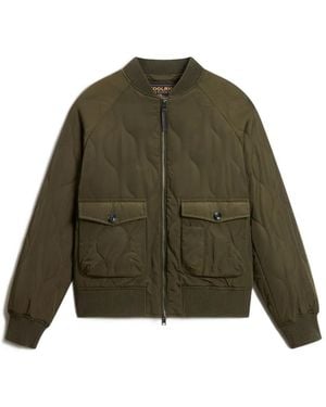 Woolrich Military Bomberjacke Mit Steppung - Grün