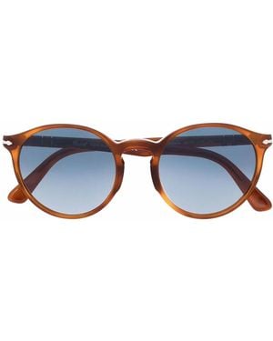 Persol Round Frame Sunglasses - Blue