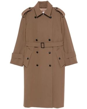Max Mara Mxmcerto トレンチコート - ブラウン