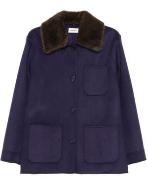 P.A.R.O.S.H. Jack Met Ceintuur - Blauw