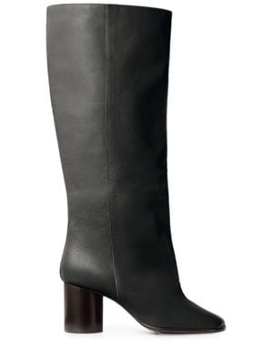 Lemaire Crease Sleeve Boots - Black