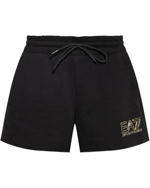 EA7 トラックショーツ - ブラック