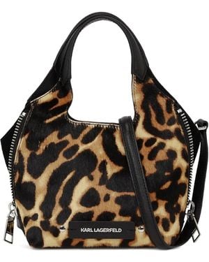 Karl Lagerfeld Borsa Tote K/Hardware Mini - Nero
