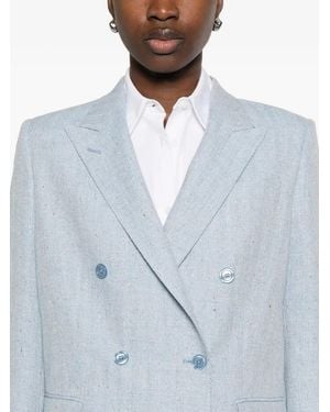 Tagliatore Double-Breasted Blazer - Blue