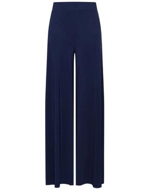 Maliparmi Elastic-Waistband Pants - Blue