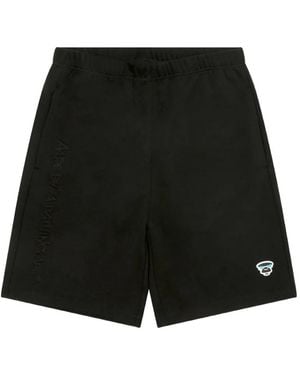 Aape By A Bathing Ape Short À Poches Imprimées - Black