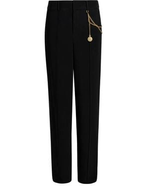 Cinq À Sept Pantalon Alaina À Détail De Chaîne - Noir