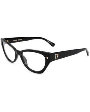 DSquared² Occhiali Cat-Eye - Bianco