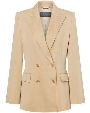 Alberta Ferretti リヨセル ジャケット - ナチュラル