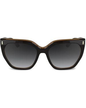 Calvin Klein Gafas De Sol Con Montura Cat Eye - Negro