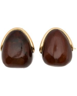 Jacquemus Les Mini Boucles Raisin Earrings - Brown