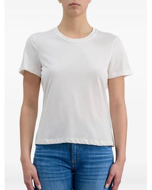 AG Jeans Crew-Neck Short-Sleeve T-Shirt - White