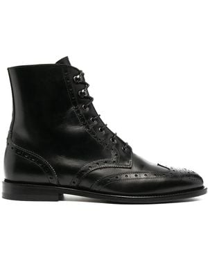 SCAROSSO Stefania Ankle Boots - Black