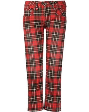 R13 Cropped Jeans - Rood