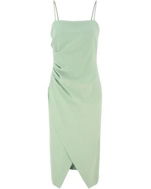 Marella Drapiertes Midikleid - Grün