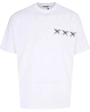 Exit Society Graphic-Print T-Shirt - White