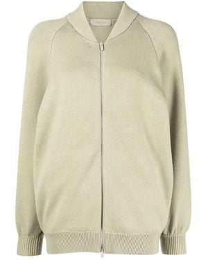 Fear Of God Zip-Up Knitted Jacket - Natural