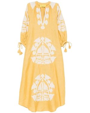 PHILIPPA 1970 Robe Keira À Coupe Mi-Longue - Metallic