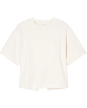 Closed Fine-Ribbed T-Shirt - White