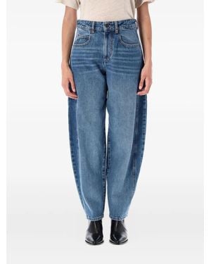 Isabel Marant Oriane Jeans mit Seitennaht - Blau