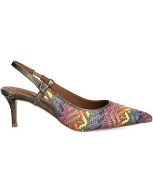 Kurt Geiger Belgravia Woven Pumps - Braun
