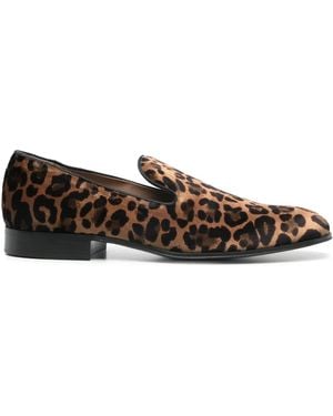 Gianvito Rossi Jean Loafers - Brown