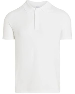 ALPHATAURI Short-Sleeve Polo Shirt - White