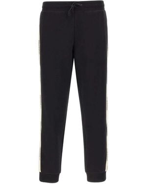 EA7 Jogginghose mit Logo-Streifen - Blau