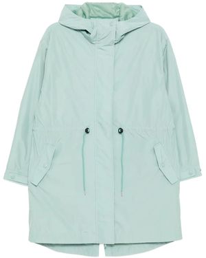 SPORT b. by agnès b. Logo-Patch Coat - Blue