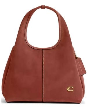 COACH Lana Beuteltasche Aus Wildleder - Rot