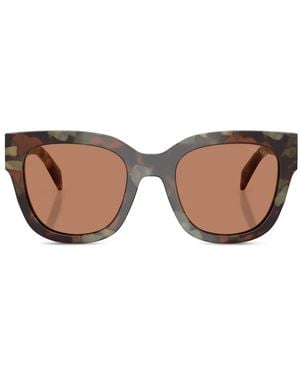 Prada Cat-Eye-Frame Sunglasses - Brown