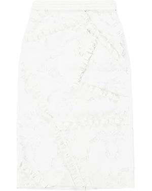ShuShu/Tong Cut-Out Skirt - White