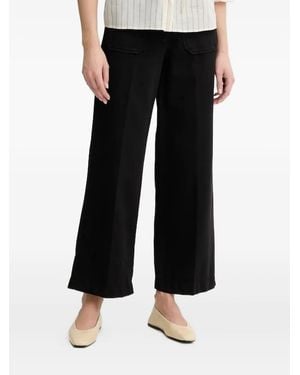 Sessun Vaqueros Aldricks anchos con detalle de bolsillo - Negro