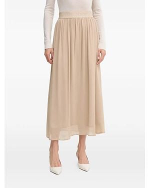 Joop! Sumi Pleated Waistband Skirt - Natural