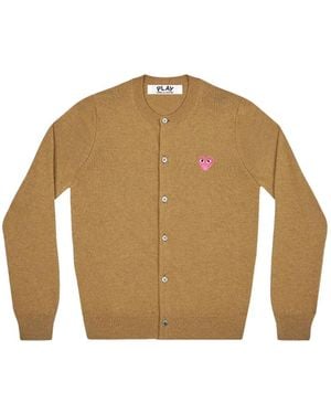 COMME DES GARÇONS PLAY Cárdigan Con Parche De Corazón - Neutro