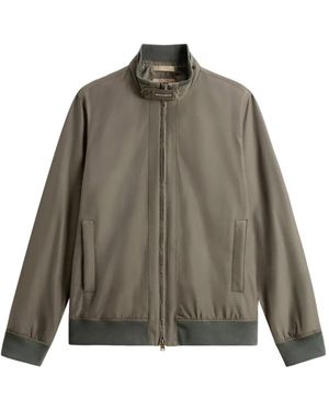 Woolrich Lewis Bomber Jacket - Brown