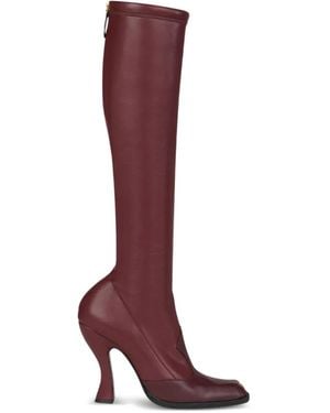 Etro Stivali Con Borchie 105Mm - Rosso