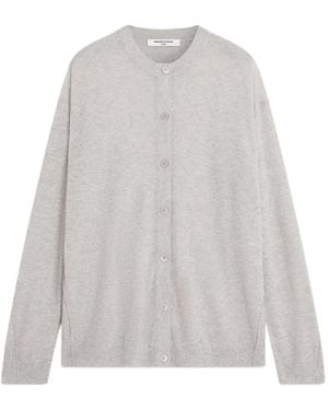 Maison Kitsuné Sheer Button-Up Cardigan - White
