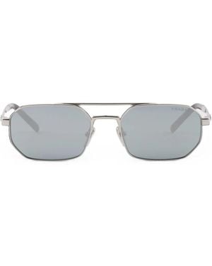 Prada Sunglasses With Logo - Grey