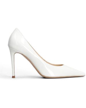 Roberto Festa Elais Pointed-Toe Court Shoes - White