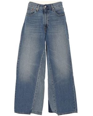 Levi's Jeans Mit Weitem Bein - Blau