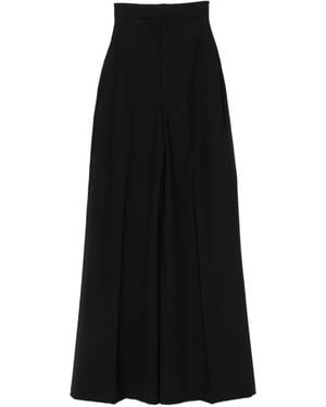 Rick Owens Pantalones Anchos - Negro